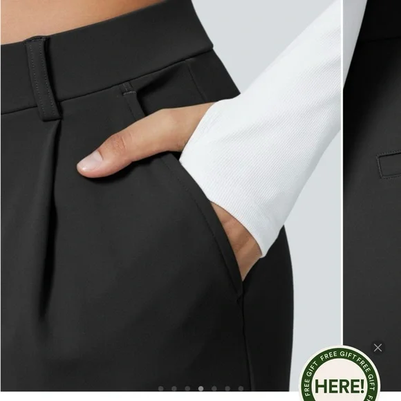 Halara Women's High Waisted Straight Leg Work Pant Trio - Picture 5 of 16